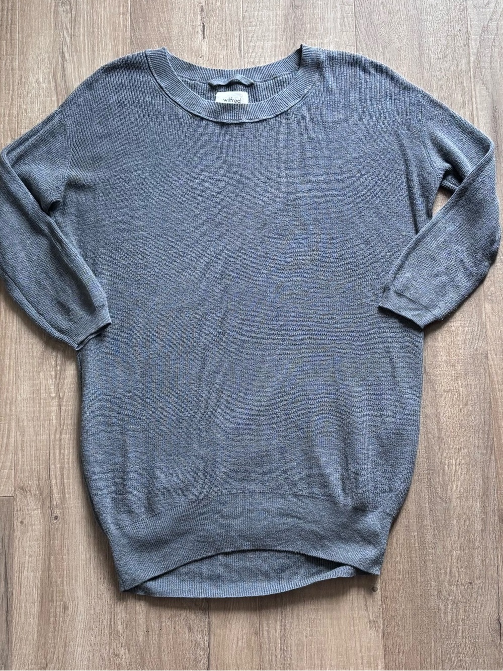 Wilfred Balzac Sweater in Dark Grey
